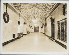60 East 42nd Street. Lincoln Building. Interior, entrance lobby.