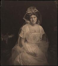 Senator Clarke's Daughter, Wedding Portrait