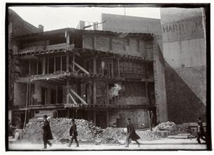 [Aaron Burr's old tank in building on Centre Street and Duane Street.]