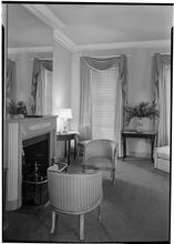 Russell A. Pettengill [residence], 150 East 38th Street. Living room to window.
