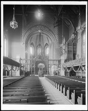 East 16th Street and Stuyvesant Square. St. George's Protestant Episcopal Church, interior.