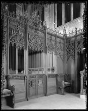 12th Street and 5th Avenue. First Presbyterian Church, chancel screen.