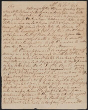 Letter from John De Lancey to Oliver De Lancey, December 14, 1791