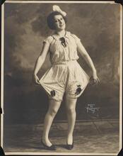 [Lucy Levine in an unidentified production.]