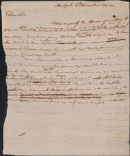 Letter from John De Lancey to James De Lancey, November 6, 1792