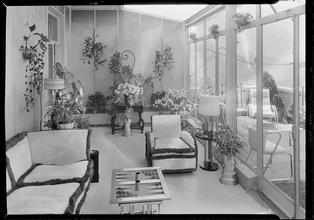 Mrs. T. J. Lewis (Elizabeth Arden) [residence]. Pent house looking south.