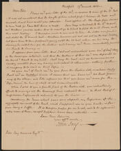 Letter from John Jay to Peter Jay Munro, March 27, 1810