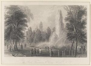 The Park Fountain & City Hall N. Y.