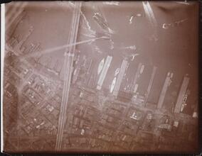 [Aerial view of Lower New York.]