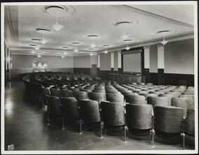 535 West 114th Street. Columbia University Library. Interior, Harkness Theater