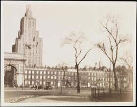 [North side of Washington Square.]