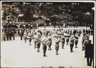 [Marine band, City Hall.]