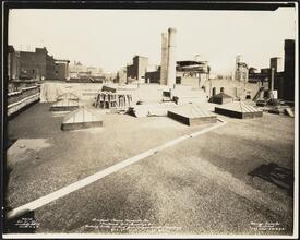 Borden's Farm Products Co. #90 Third Ave. Brooklyn N.Y. Looking North on Roof from Bergen St end of Building