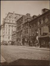 [North side of Chambers Street looking towards Centre Street.]