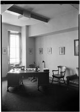 Brooklyn Law School. Dean's room.