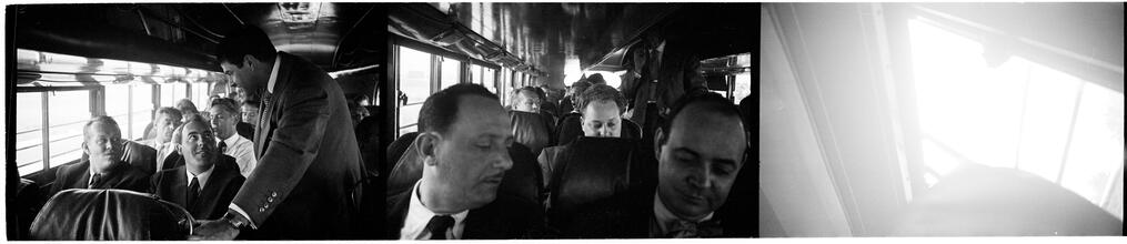 Vaughn Monroe [Inside the tour bus.]