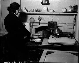 Woman in Kitchenette