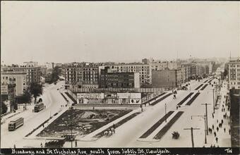Broadway and St. Nicholas Ave, south from 168th St., New York.