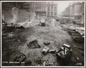 41st St. Side [Lincoln Building construction.]