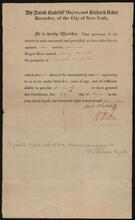 Elizabeth O'Neal to Mary Johnson [Deed of manumission.]