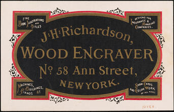 J. H. Richardson, Wood Engraver