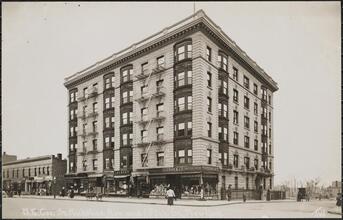 N.E. Cor. St. Nicholas Ave. and 180th St., New York.