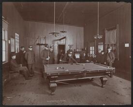Billiard Room -- Maspeth Club House.