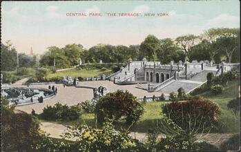 Central Park, "The Terrace", New York.