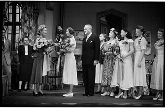 Goodbye My Fancy [Cast on stage.]