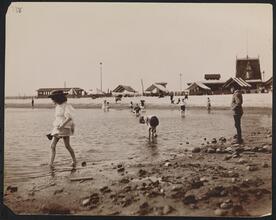 Bathing, Manhattan Beach.