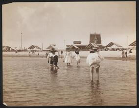 Bathing, Manhattan Beach.