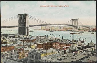 Brooklyn Bridge, New York.