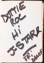 [Page in NRG's black book.]