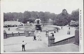Bethesda Fountain, Central Park, N. Y.