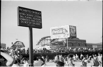 [Coney Island beach.]
