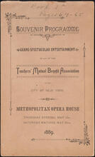 Grand Spectacular Entertainment in Aid of the Teachers' Mutual Benefit Association of the City of New York