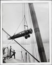 [Loading an Airplane onto a Ship.]