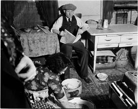 Man and Woman in Kitchen