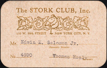 The Stork Club, Inc.
