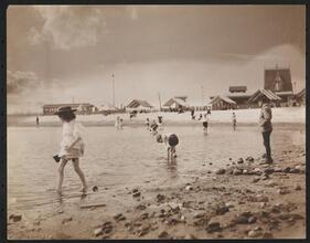 Bathing, Manhattan Beach.