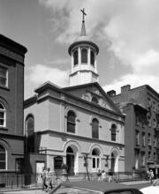 [St. John's Evangelical Lutheran Church, 81 Christopher Street.]