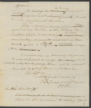 LETTER FROM PETER JAY MUNRO TO JOHN JAY