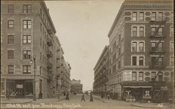 163rd St. east from Broadway, New York.