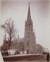 Street Scenes, 1987, Fifth Ave. W. Side No. from 55th St. (Fifth Ave. Presbyterian Church).