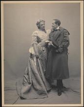 Portrait, Mrs. S.D. Ripley (sister of J.H. Hyde) and Mr. Winthrop.