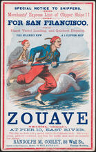 The Splendid New A 1 Clipper Ship Zouave