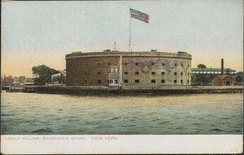 Castle William, Governor's Island, New York.