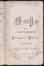Select Party at Scattergood's Brown's Mills