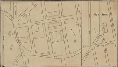 Map of Belmont