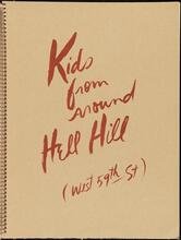Kids from around Hell Hill (West 59th St.) [Don Freeman's Newsstand.]